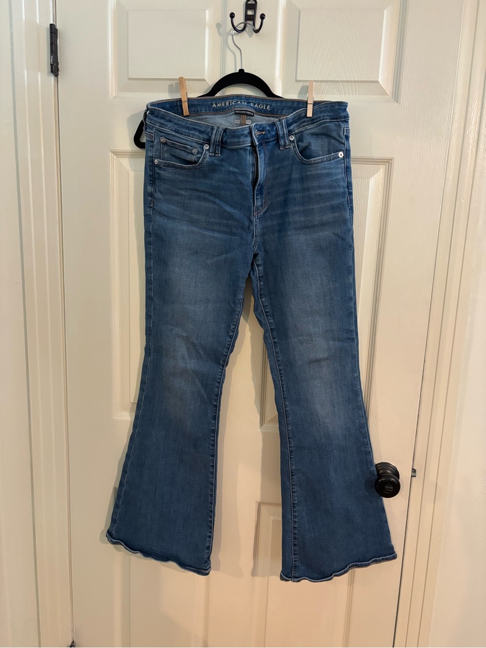 American Eagle Outfitters Medium Blue Flare Jeans